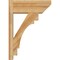 Ekena Millwork Merced Slat Rough Sawn Outlooker, Western Red Cedar, 8"W x 20"D x 28"H OUT08X20X28MRC06RWR - alternate 4